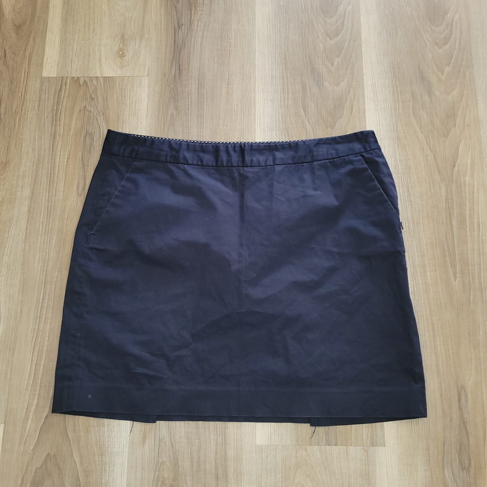 Tommy Hilfiger Navy A-Line Women Skirt